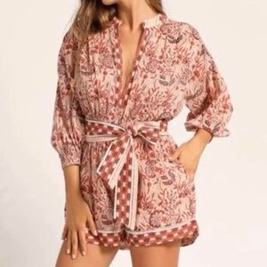Patterned Romper